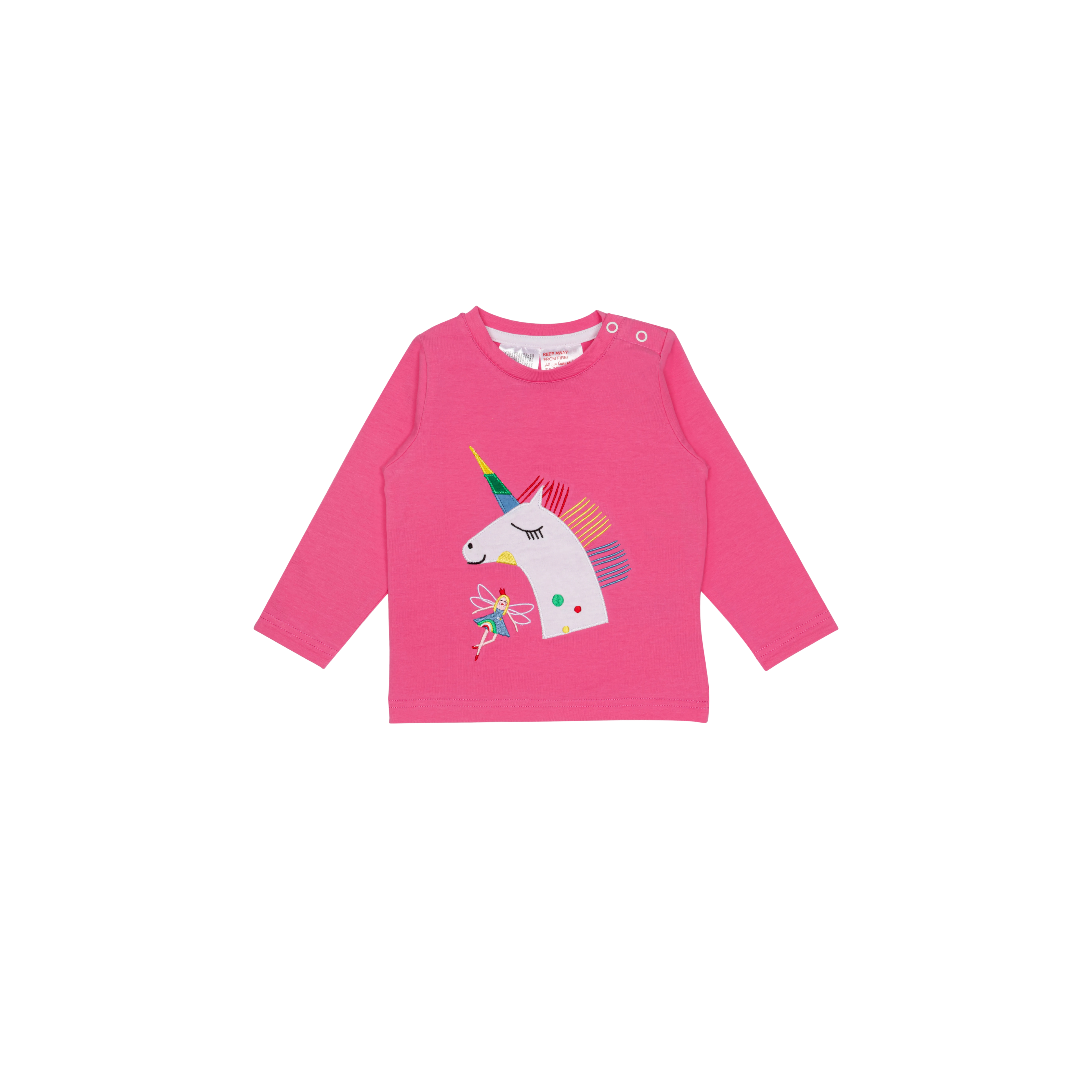 Maglietta manica lunga unicorno