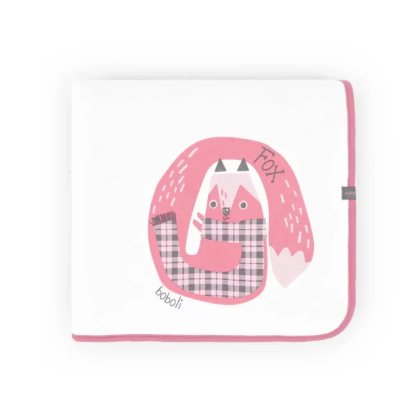 Coperta ciniglia "animali" per neonati - multicolore - immagine 6