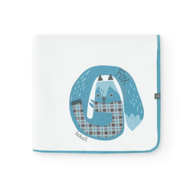 Coperta ciniglia "animali" per neonati - multicolore - immagine 5