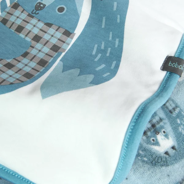 Coperta ciniglia "animali" per neonati - multicolore - immagine 9