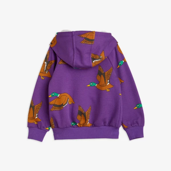 Felpa con cappuccio e zip Ducks - immagine 2