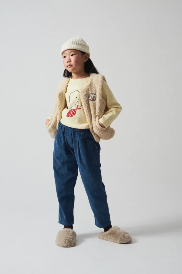 Pantalone basic velluto a coste