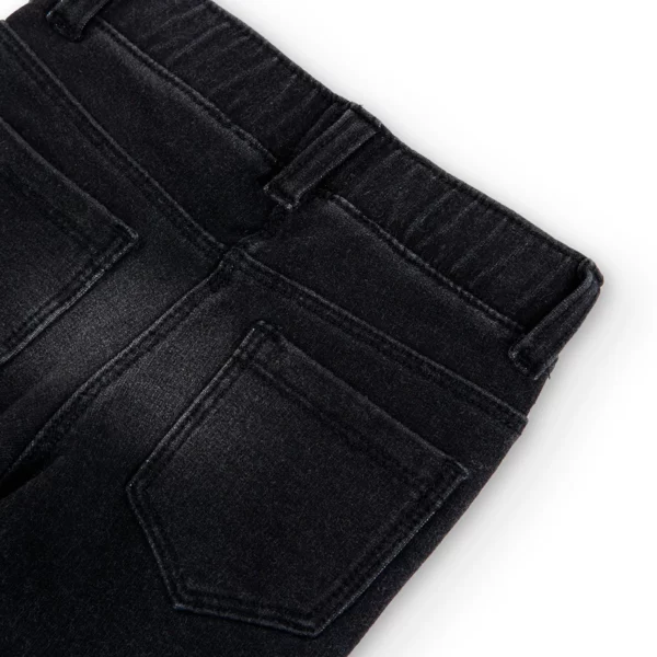 Pantaloni elasticizzati denim per bimba  - multicolore - immagine 10