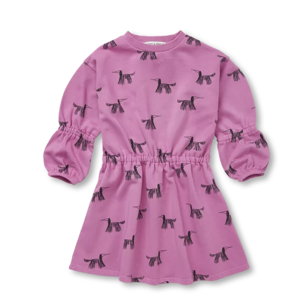 Vestito stampa cane
