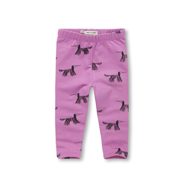 Leggings con stampa cane