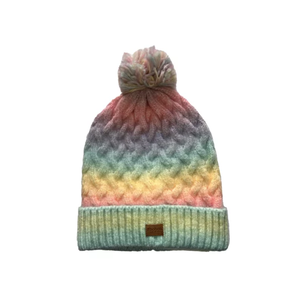 Cappello arcobaleno per ragazza