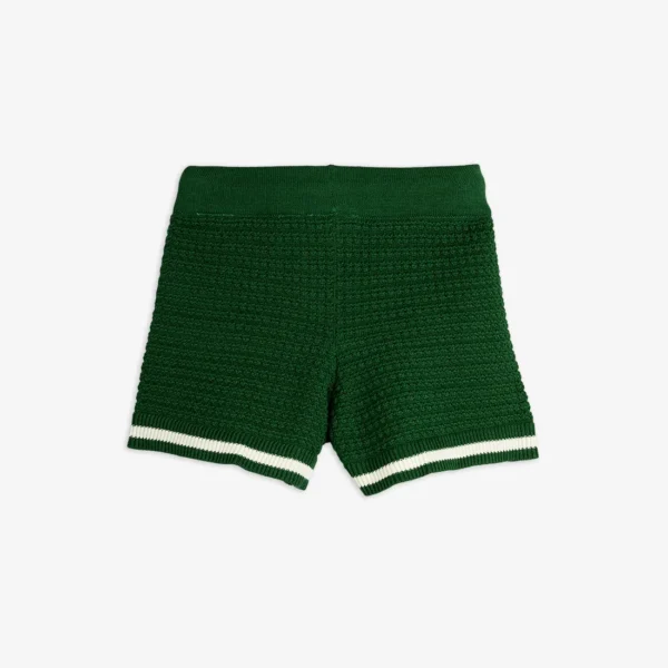 Shorts a maglia verde - immagine 2