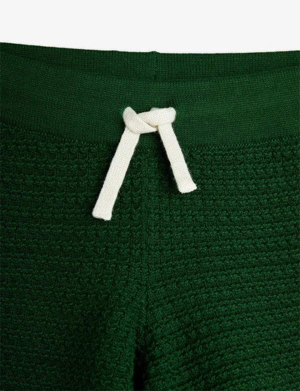 Shorts a maglia verde - immagine 3