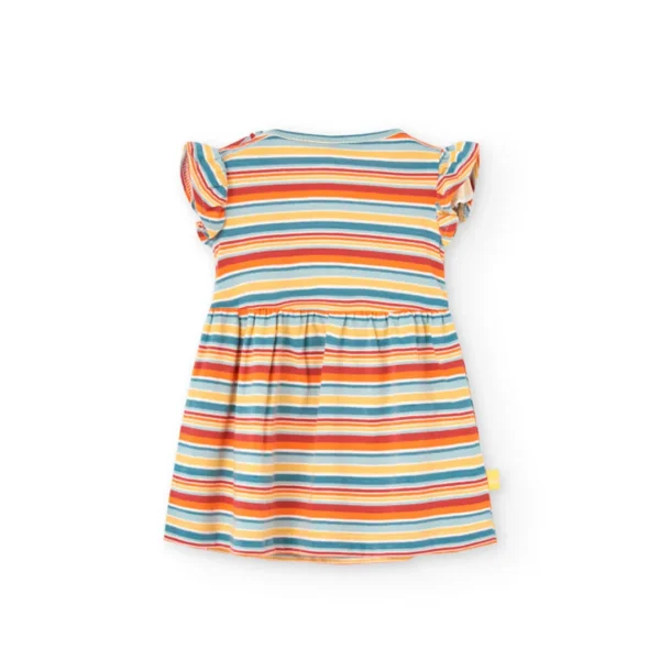 Vestito millerighe giromanica - immagine 2