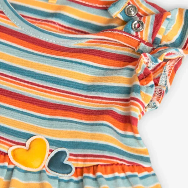 Vestito millerighe giromanica - immagine 4