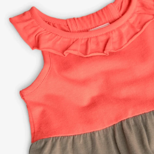 Vestito a balze colorate - immagine 4