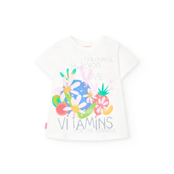 Completo mezza manica e leggings vitamins - immagine 3