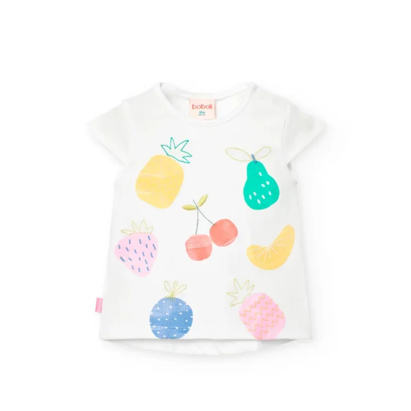 T-shirt mezza manica frutta