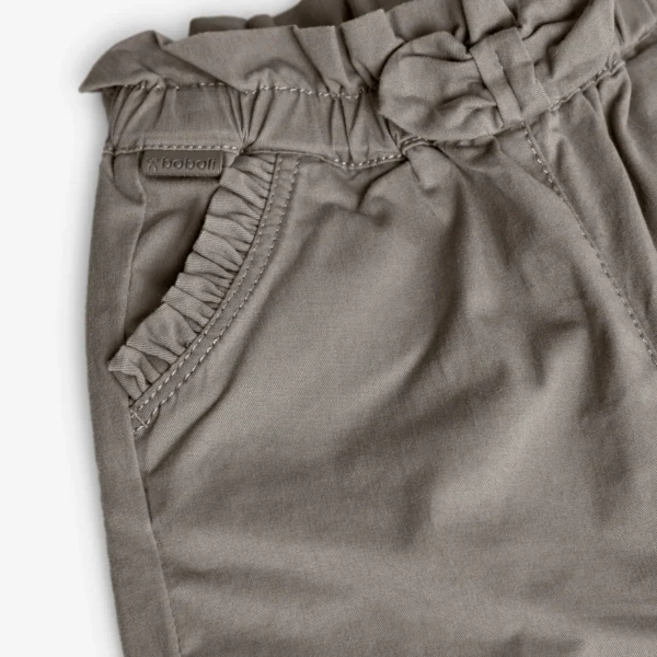 Pantaloni kaki sacchetto con decorazioni - immagine 3