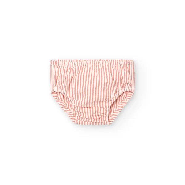 Vestito a righe giromanica - immagine 3