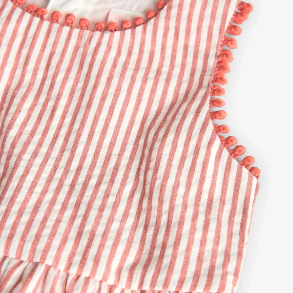 Vestito a righe giromanica - immagine 4