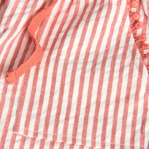 Pantaloni a righe terraccotta - immagine 4