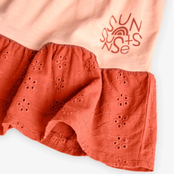 Vestito giromanica con colletto tondo - immagine 5