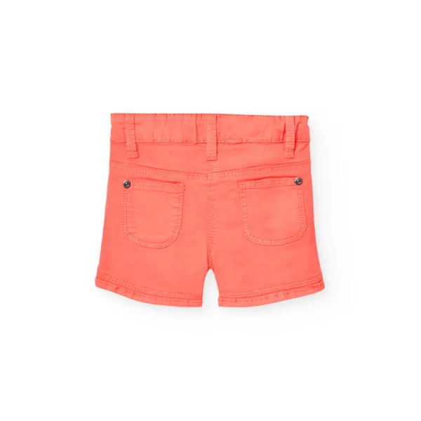 Shorts melone con orlo decorato - immagine 2