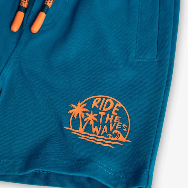 Short s felpa leggera ride the waves - immagine 4