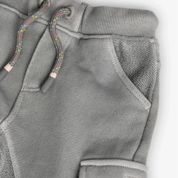 Pantaloni cargo felpa leggera - immagine 3