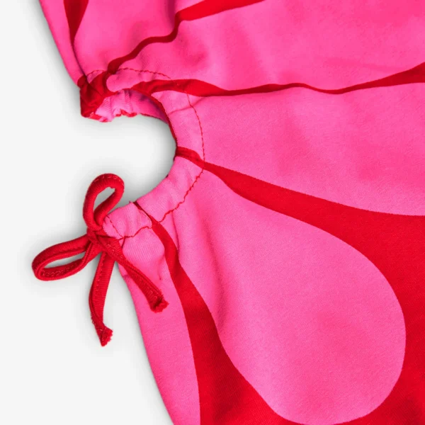 Vestito bretelle incrociate con apertura sul fianco - immagine 4
