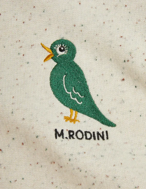 Felpa leggera uccello ricamato - immagine 3