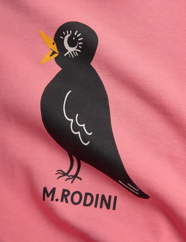 Felpa leggera merlo fucsia - immagine 3