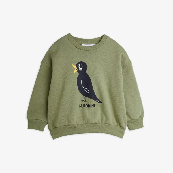 Felpa leggera merlo verde militare