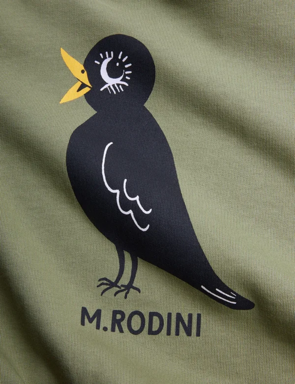 Felpa leggera merlo verde militare - immagine 3