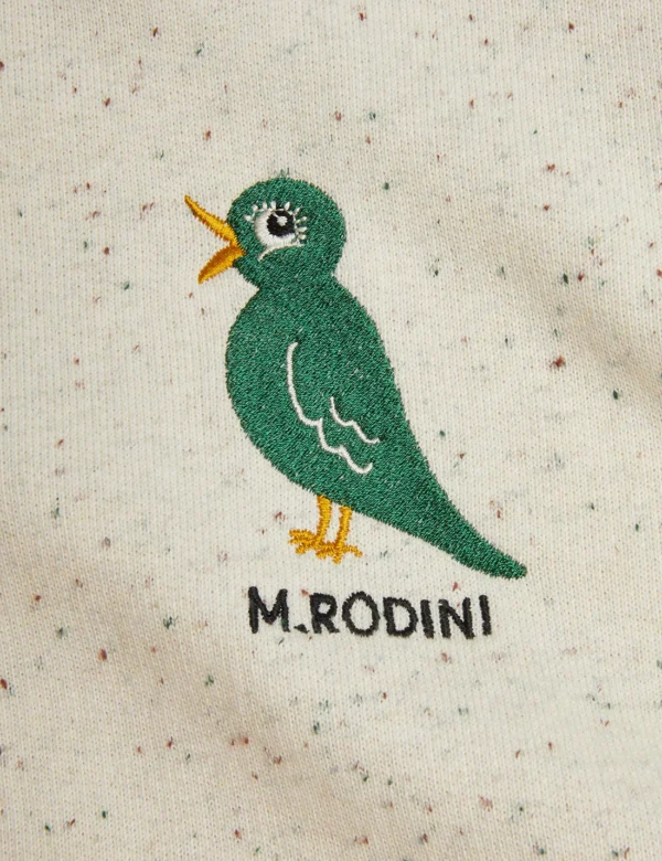 Pantalone tuta leggera uccello ricamato - immagine 3