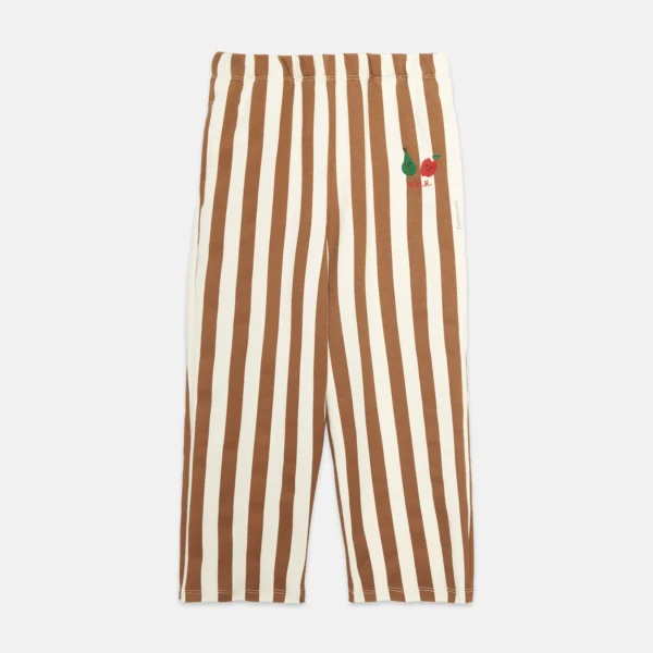 Pantaloni a righe verticali ‘Fruity’