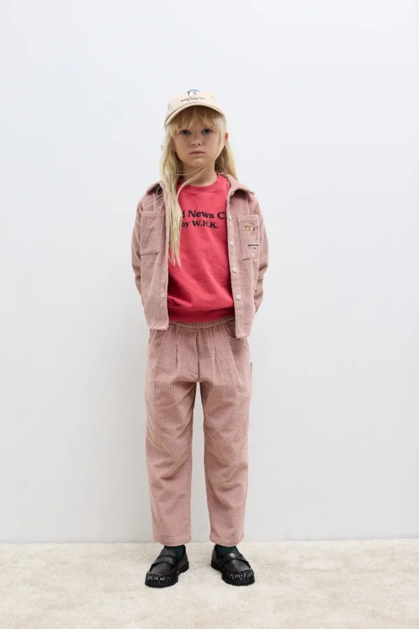 Camicia di velluto rosa ‘magic toothbrush’ - immagine 2