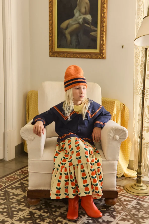 Cardigan colletto ampio marinaro - immagine 3