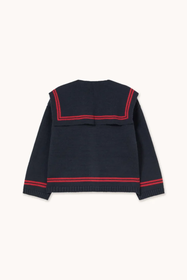 Cardigan colletto ampio marinaro - immagine 2